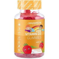 Produktbild von Novomins Vitamin D Gummies für Kinder vegetarisch und glutenfrei