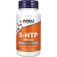 Produktbild von Now Foods 5-HTP 100 mg vegane Kapseln 120 Stück