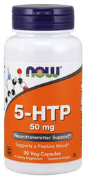 Now Foods 5-HTP 50 mg Kapseln 90 Stück – Bild 1 von 2
