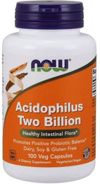 NOW FOODS Acidophilus 2 Milliarden Kapseln vegetarisch 100 Stück – Bild 1 von 1