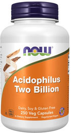 Now Foods Acidophilus 2 Mrd. KBE vegetarische Kapseln 180 Stück – Bild 1 von 2