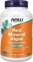 Now Foods Algenkalk Sango Rote Mineralalgen vegetarische Kapseln 180 Stück – Bild 1 von 1