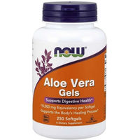 Produktbild von NOW FOODS Aloe Vera Bio Kapseln 250 Stück