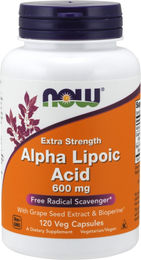 Now Foods Alpha Lipoic Acid 600 mg vegane Kapseln – Bild 1 von 1