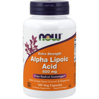 Produktbild von Now Foods Alpha Lipoic Acid 600 mg vegane Kapseln