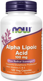 Now Foods Alpha Liponsäure 100 mg Kapseln vegan – Bild 1 von 2