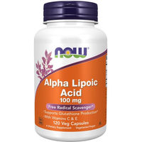 Produktbild von Now Foods Alpha Liponsäure 100 mg Kapseln vegan