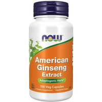 Produktbild von NOW FOODS Amerikanischer Ginseng-Extrakt Kapseln 100 Stück