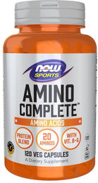 NOW FOODS Amino Complete EAA vegetarische Kapseln 120 Stück – Bild 1 von 1