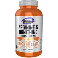 Produktbild von NOW Foods Arginin und Ornithin Aminosäuren Kapseln vegetarisch 250 Stück