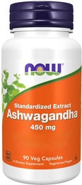 Now Foods Ashwagandha 450 mg vegetarische Kapseln – Bild 1 von 2