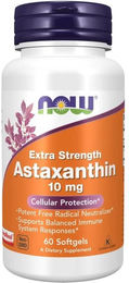 NOW FOODS Astaxanthin 10 mg Kapseln 60 Stück – Bild 1 von 1