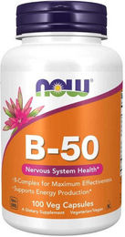 Now Foods B-Komplex Vegan Kapseln 100 Stück – Bild 1 von 2