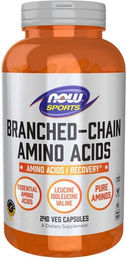 Now Foods BCAA Aminosäuren vegetarisch 120 Kapseln – Bild 1 von 2