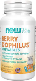 NOW FOODS BerryDophilus Vegan Lutschtabletten für Erwachsene und Kinder – Bild 1 von 1