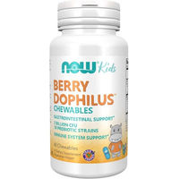 Produktbild von NOW FOODS BerryDophilus Vegan Lutschtabletten für Erwachsene und Kinder