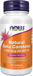 NOW FOODS Beta-Carotin Vitamin A Kapseln bio – Bild 1 von 1