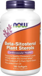 Now Foods Beta-Sitosterol Pflanzensterine Kapseln 180 Stück – Bild 1 von 1