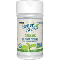 Produktbild von NOW Foods BetterStevia Extrakt Pulver 28 g vegan zuckerfrei bio