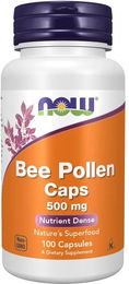 NOW FOODS Bienenpollen 500 mg Kapseln – Bild 1 von 1