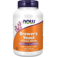 Produktbild von NOW FOODS Bierhefe Tabletten vegan