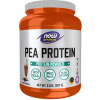 Produktbild von Now Foods Bio Erbsenprotein Pulver Schokolade