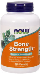 Now Foods Bone Strength Kapseln für Erwachsene 120 Stück – Bild 1 von 2
