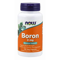 Produktbild von Now Foods Boron 3 mg vegetarische Kapseln glutenfrei 100 Stück