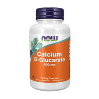 Produktbild von NOW Foods Calcium D-Glucarate 500 mg Kapseln 90 Stück