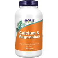 Produktbild von Now Foods Calcium und Magnesium 2:1 Ratio Tabletten