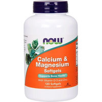 Produktbild von NOW FOODS Calcium und Magnesium Komplex Kapseln 120 Stück