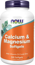 Now Foods Calcium und Magnesium Komplex Kapseln 240 Stück – Bild 1 von 2