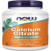 Produktbild von NOW FOODS Calciumcitrat Tabletten vegetarisch