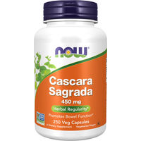 Produktbild von NOW Foods Cascara Sagrada 450 mg vegane Kapseln 250 Stück