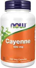 Now Foods Cayenne Kapseln vegetarisch 120 Stück – Bild 1 von 2