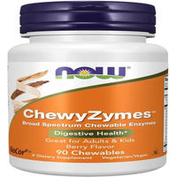 Produktbild von NOW FOODS ChewyZymes Multi-Enzym-Komplex vegetarische Lutschtabletten