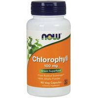 Produktbild von NOW FOODS Chlorophyll Kapseln vegan und vegetarisch