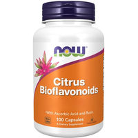 Produktbild von Now Foods Citrus Bioflavonoids 700 mg Kapseln vegetarisch und glutenfrei