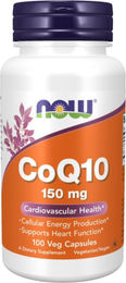 Now Foods Coenzym Q10 150 mg mit Ubiquinon 100 Kapseln – Bild 1 von 2