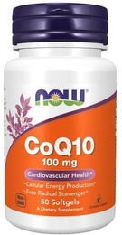 Now Foods Coenzym Q10 Ubiquinon 100 mg Kapseln 50 Stück – Bild 1 von 2