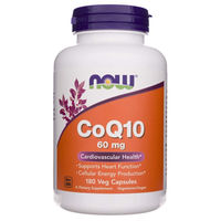 Produktbild von Now Foods Coenzym Q10 Ubiquinon 60 mg 180 Kapseln