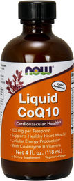 NOW Foods Coenzym Q10 Ubiquinon flüssig ohne Zusatzstoffe 118 ml – Bild 1 von 1