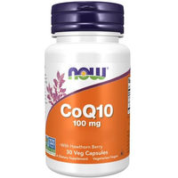 Produktbild von Now Foods CoQ10 Ubiquinon 100 mg vegetarische Kapseln 30 Stück