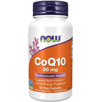 Produktbild von NOW FOODS CoQ10 Ubiquinon Vegetarische Kapseln 100 mg 60 Stück