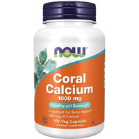 Produktbild von NOW FOODS Coral Calcium Algenkalk Sango 1000 mg vegetarische Kapseln