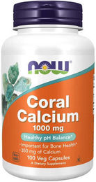 Now Foods Coral Kalzium 1000 mg Vegan Kapseln 100 Stück – Bild 1 von 2