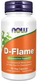 NOW FOODS D-Flame Anti-Stress-Komplex vegetarische Kapseln 90 Stück – Bild 1 von 1