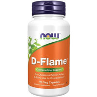 Produktbild von NOW FOODS D-Flame Anti-Stress-Komplex vegetarische Kapseln 90 Stück