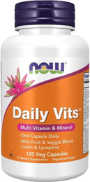 Now Foods Daily Vits Vitamine und Mineralien Kapseln 120 Stück – Bild 1 von 2