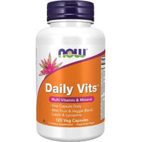 Produktbild von Now Foods Daily Vits Vitamine und Mineralien Kapseln 120 Stück